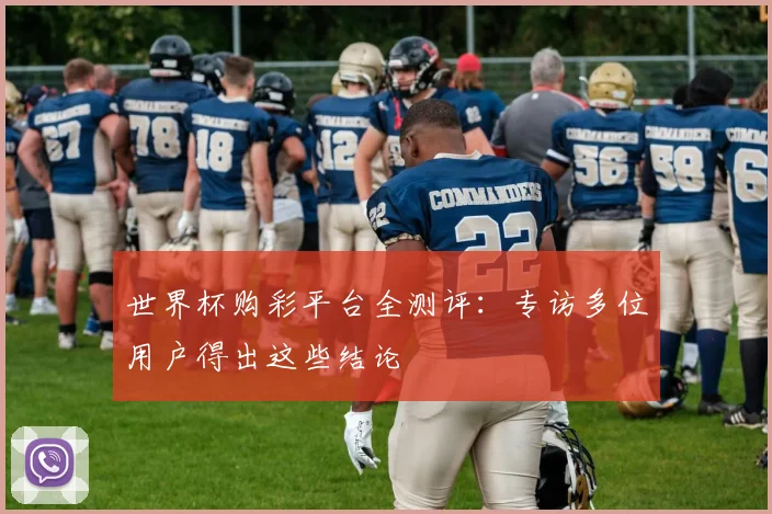 世界杯购彩平台全测评：专访多位用户得出这些结论